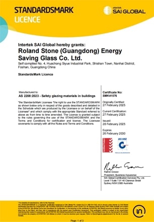 SAI Global StandardsMark licence