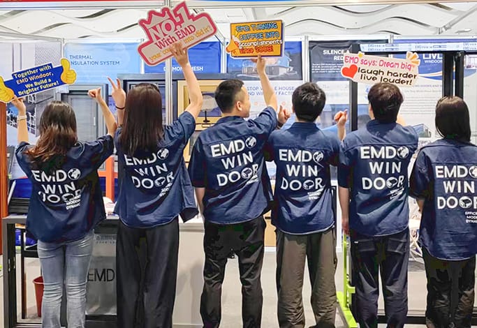 EMD Windoor team at the Philippine Exhibition 2025 in Manila