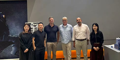 European distributor visiting the EMD showroom