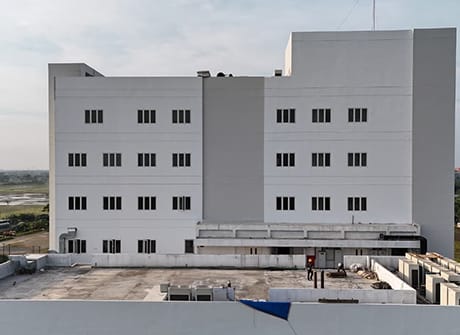 The lower block of the project